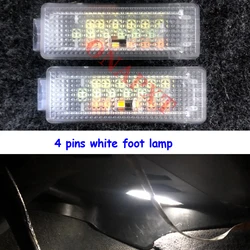 Orange Foot lamp For BMW 1 2 Series 3 Series 4 series 5 series F20 F21 F22 F30 F34 F35 F36 F10 F18 Ambient Light Atmosphere Lamp