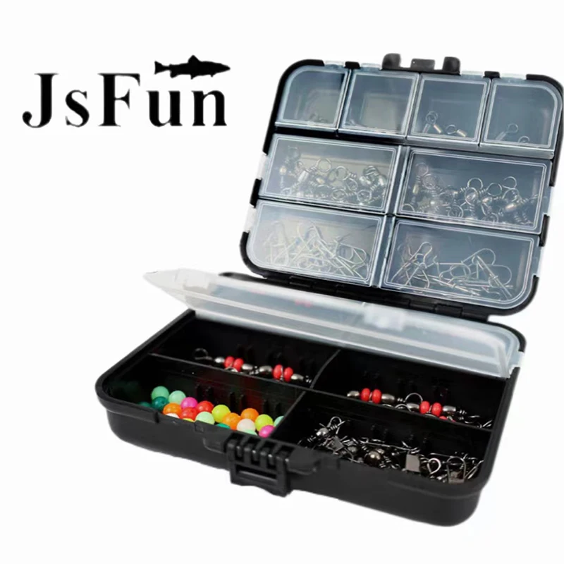 140pcs Of Luya Fishing Accessories Fishing Gear Set Cross-Border Swivel Connector Sea Fishing Rock Fishing Set Box