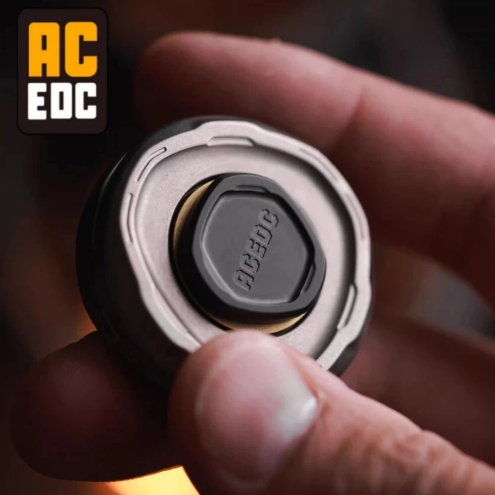 ACEdc Original Stellar Core Mechanical Haptic Coin Fidget Spinner Metal Fidget Slider Office Toys Decompression Toy
