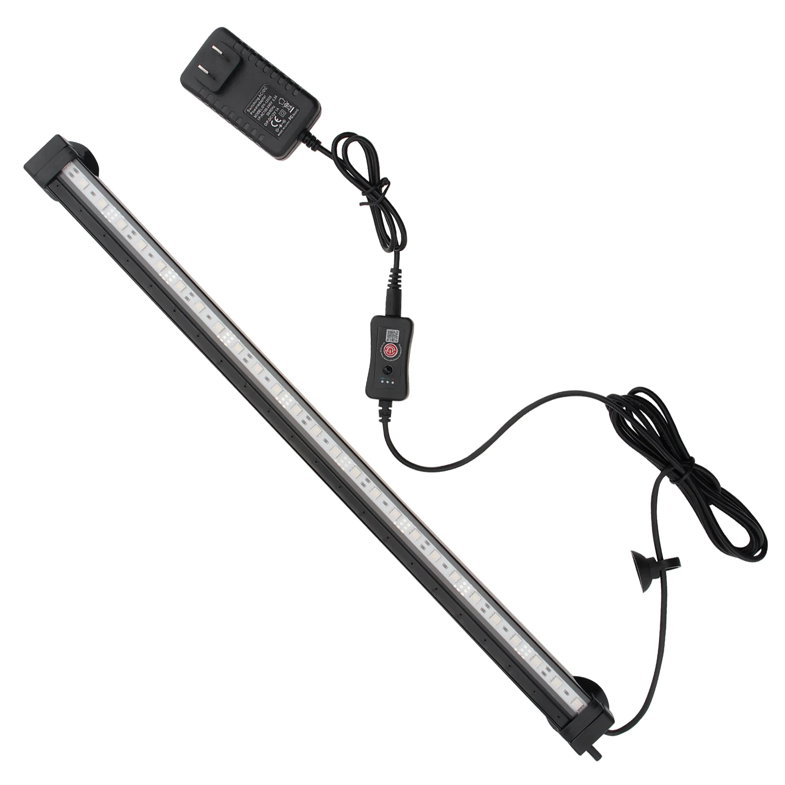 RGB حوض السمك فقاعة الهواء ضوء التحكم عن بعد IP68 مقاوم للماء تغيير لون LED مصباح خزان الأسماك مع التحكم في التطبيق