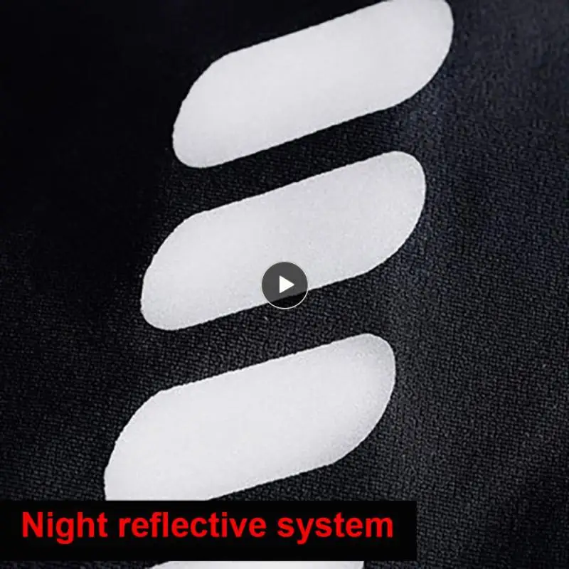 Sport Leggings Polyester Men Women With Reflective Logo Breathable Sports Equipment Cycling Pants Wicking Stretchy