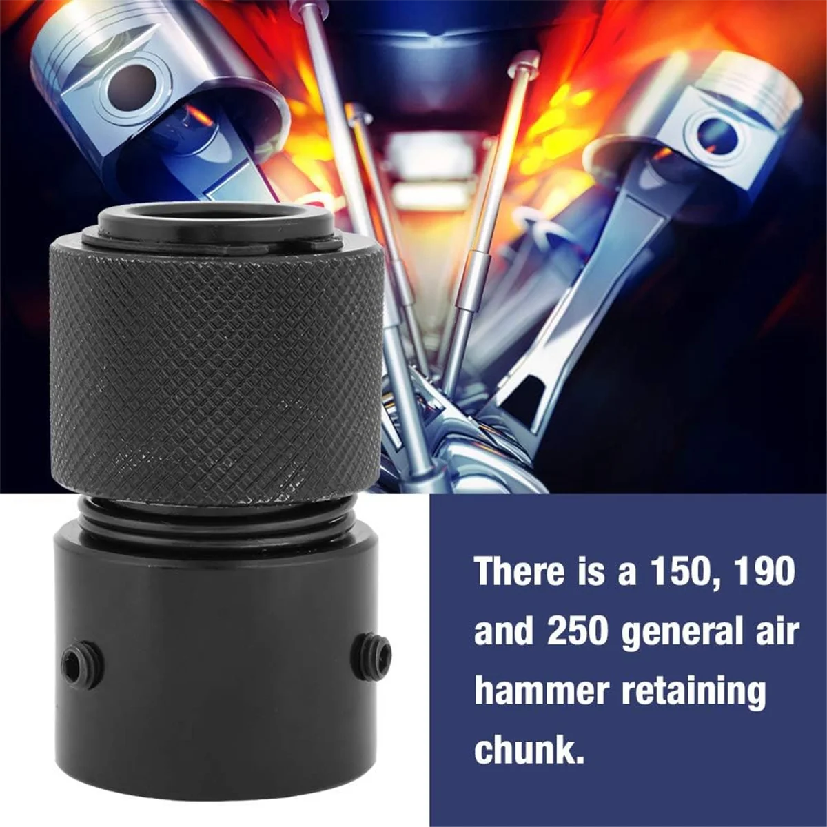 

Удерживающий патрон для пневматического молотка ABNJ, портативный фиксатор для пневматических молотков, сменный быстроразъемный патрон для пневматического молотка