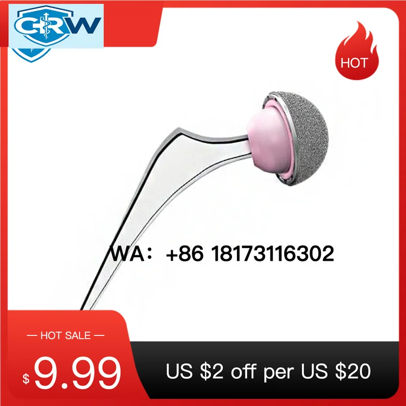 CRW Made in China Multiple Specifications Co-cr-mo Total   Replacement Stem   Joint Prosthesis   Cemented   Stem