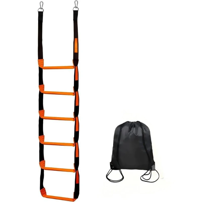 

Marine rope ladder Strength climbing Marine rope ladder with reinforced steps suitable for inflatable boats