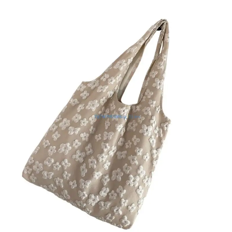 

63HC Stylish Nylon Single Shoulder Bag Casual Handbag For Shopping Travel Dates