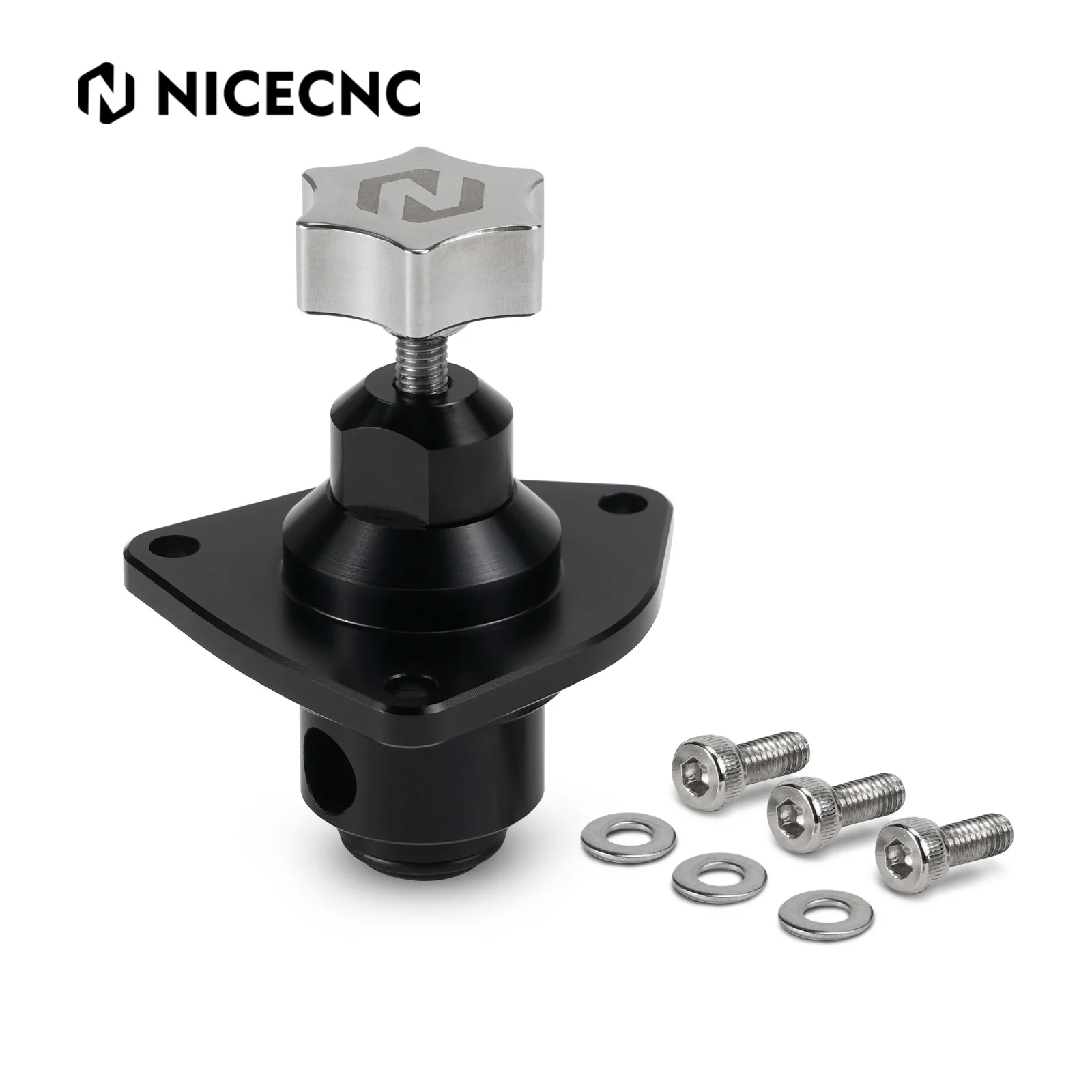 

NICECNC Aluminum & Brass CNC Manual Idle Air Adjuster Valve For Yamaha YFZ450R SE 2009-2025 YFZ450X 2010-2013 18P-13750-01-00