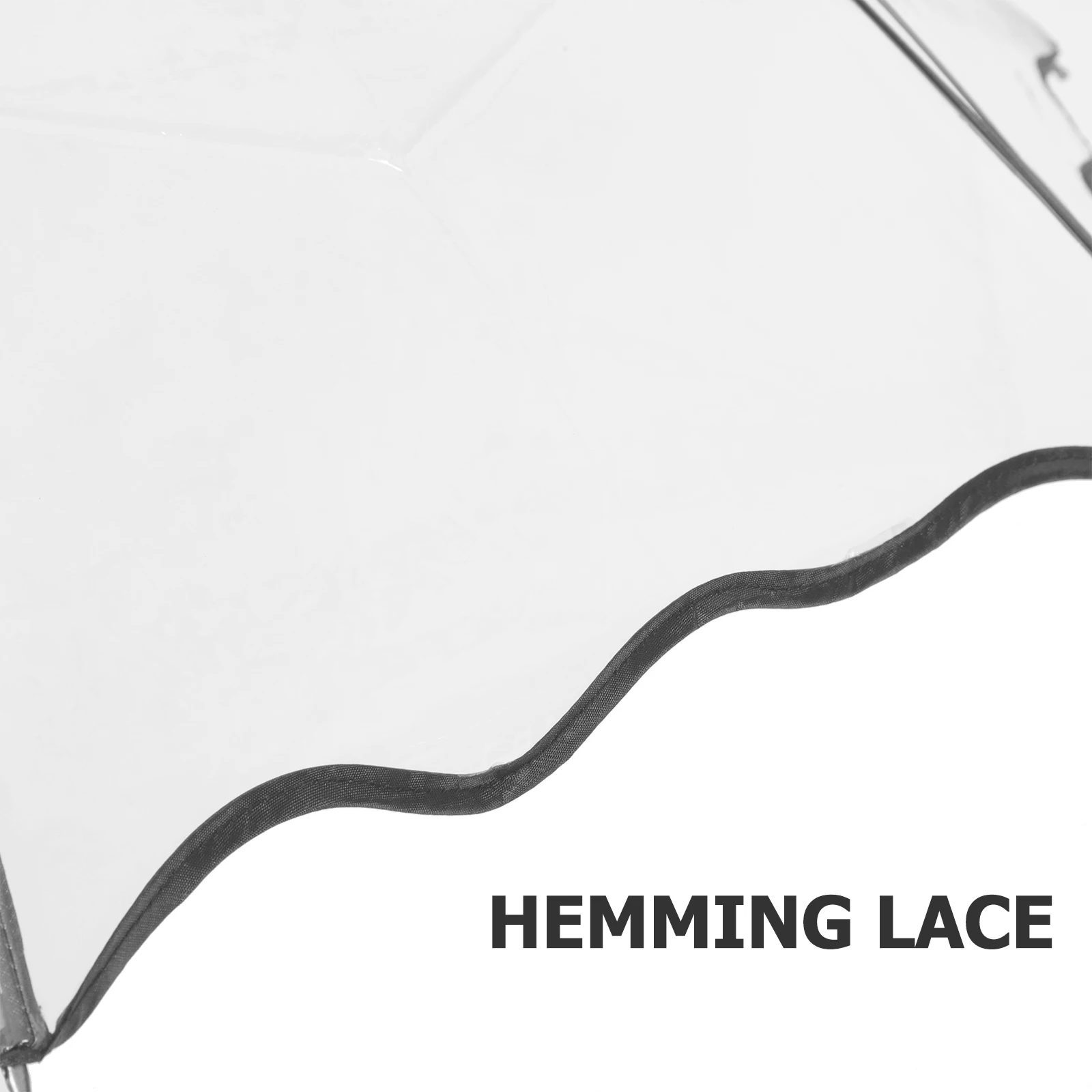 

Compact Transparent Umbrella for Rain and Sun Sturdy Portable Travel Umbrella for Women Men Outdoor Camping Shopping Daily Use