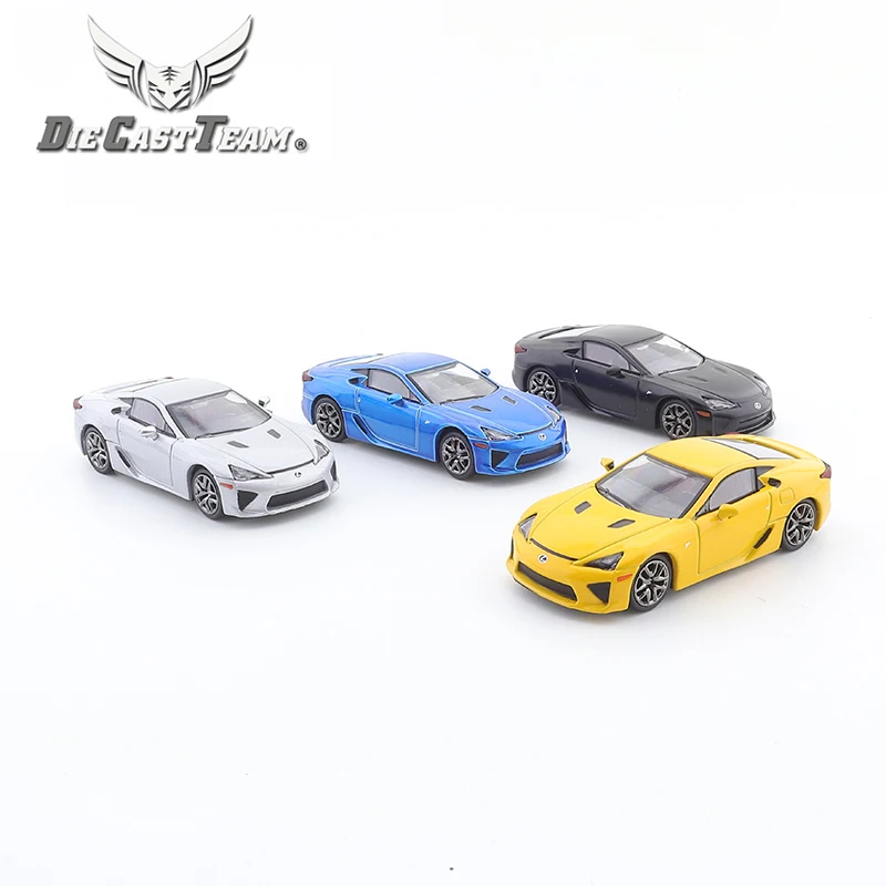 DCT 1/64 Lexus LFA sport Diecast modello automobilistico ornamenti Cas giocattoli decorazioni regalo