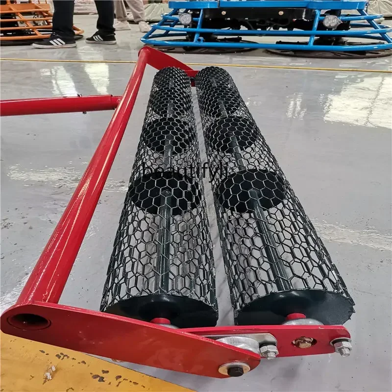 

Concrete roller, leveling and lifting roller, for surface exhaust pressure