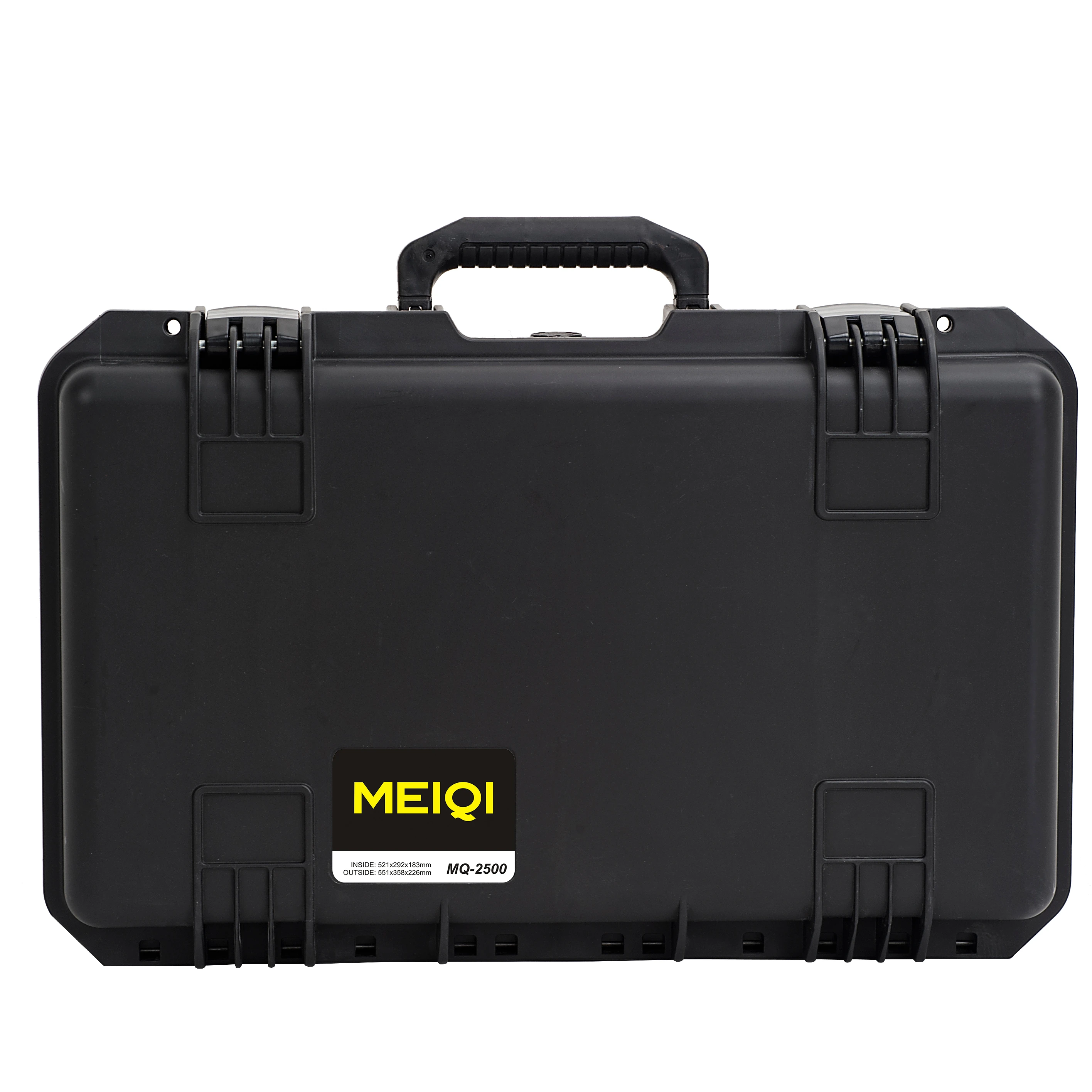MQ2500 Ip67 Waterproof Protective Box Tool Plastic Case Shockproof Case Lightly Storage Case With Wheels Trolley Foam