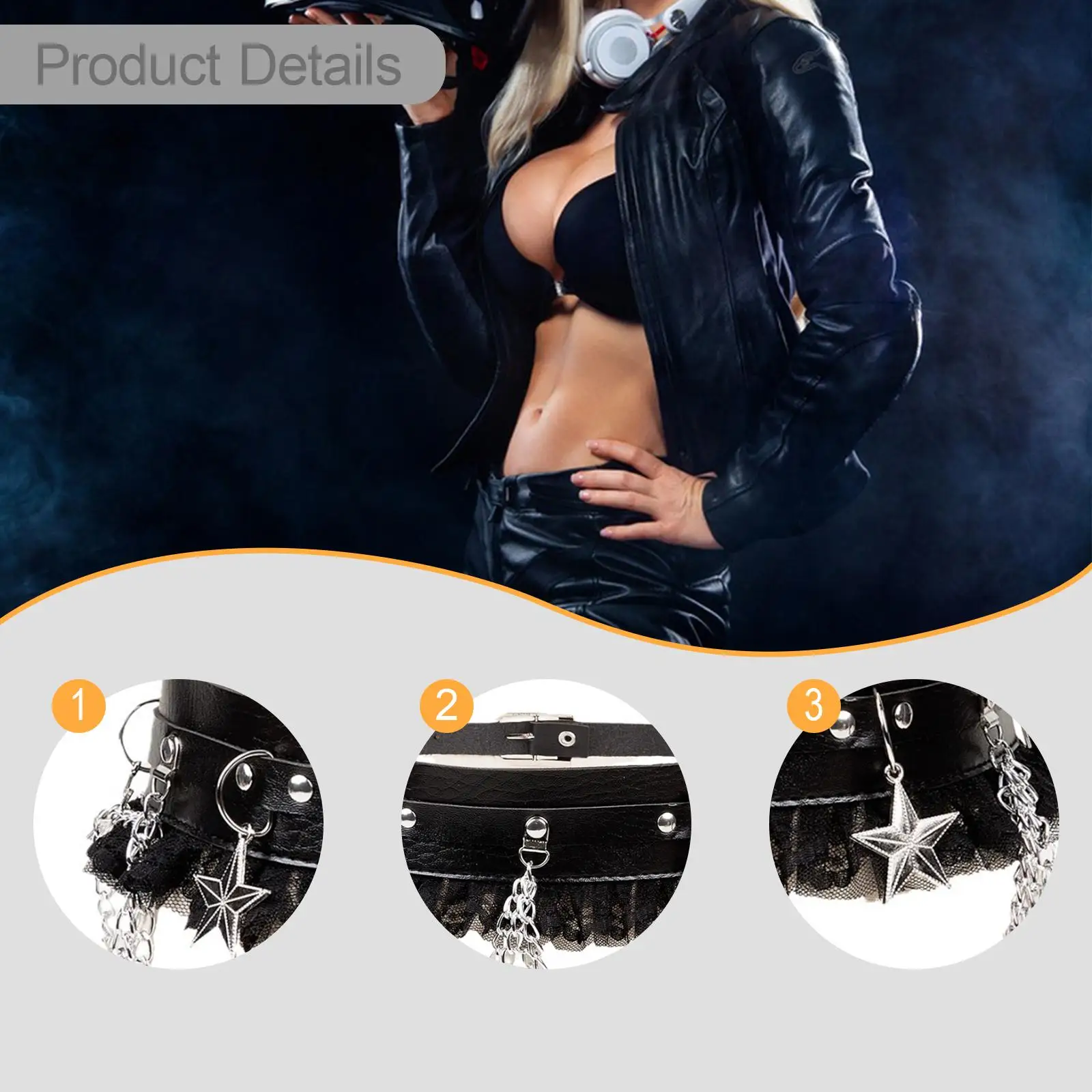 Cinturón de cadena para la cintura, regalos de joyería, cinturón para el cuerpo para mujer con dijes de estrellas, joyería para el cuerpo para fiesta