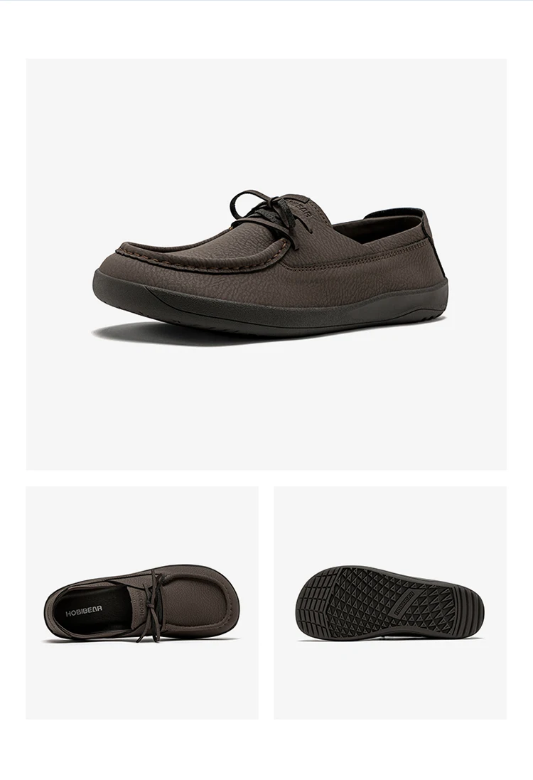 HOBIBEAR Barfuß-Loafer für Damen, zum Hineinschlüpfen, für breite Füße, verstellbare Zero-Drop-Schuhe mit runder Zehenpartie – Detail 3