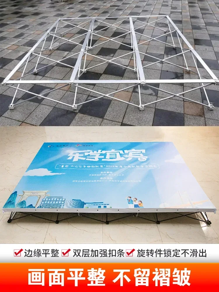 TAO Folding Rack Signature Wall Activity Background Cloth Stage Exhibition Board Rack Exhibition Billboard