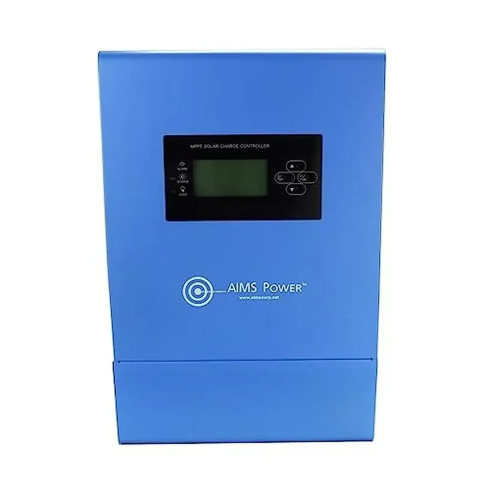 60A MPPT Solar Charge Controller 12-48V 4 Stage Charging Lithium Battery Compatible Stackable Maximum Power Harvesting Marine