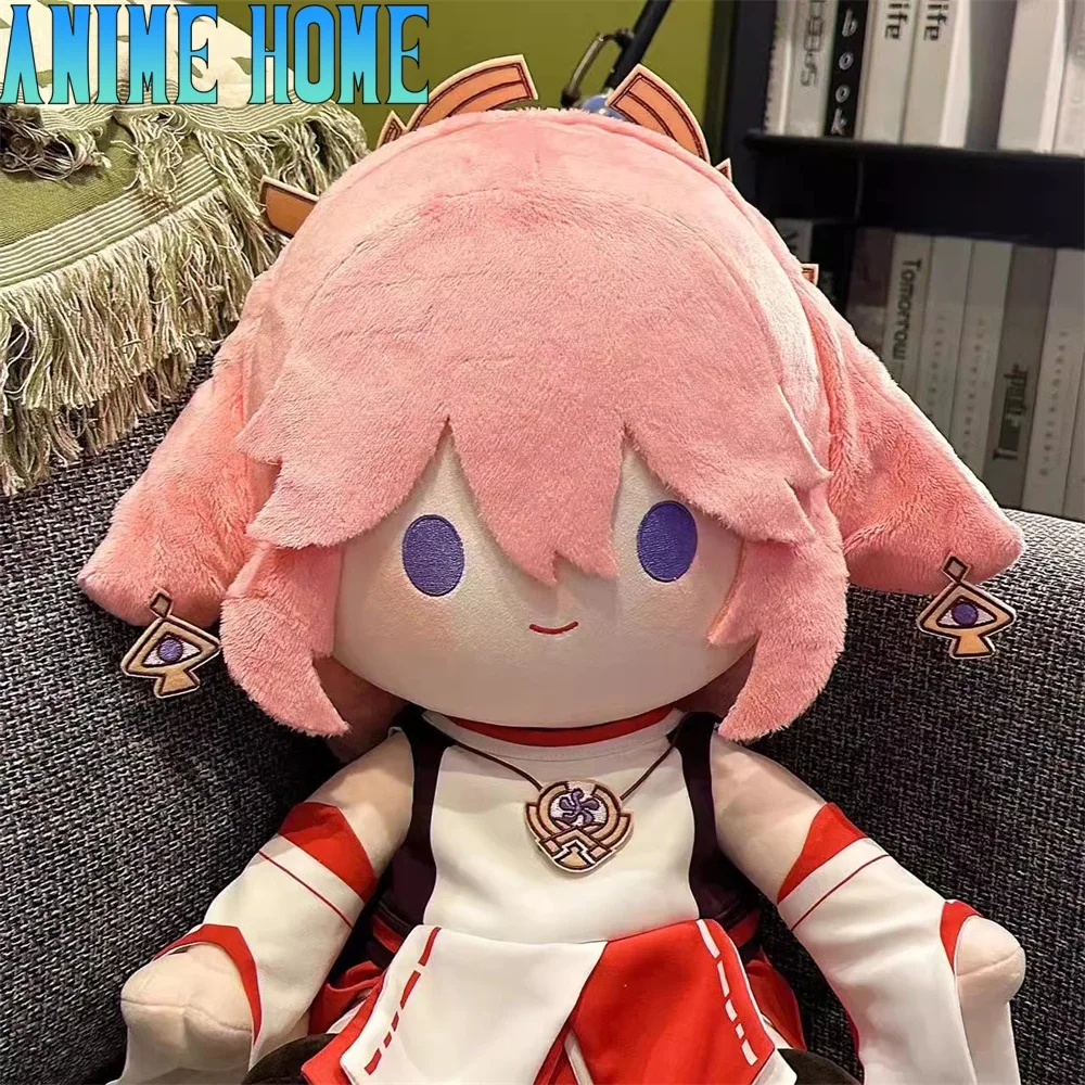 

Plushie Game Genshin Impact Yae Miko 40cm Doll Toy Sitting Body Clothes Costume Dress Up Game Cosplay Kids Gift Cute Pre-order