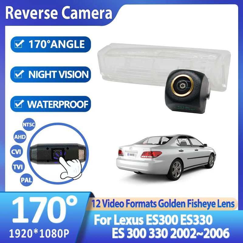 

Rear View Camera Reversing Camera Car Back up Camera HD CCD Night Vision For Lexus ES300 ES330 ES 300 330 2002~2006 Accessories