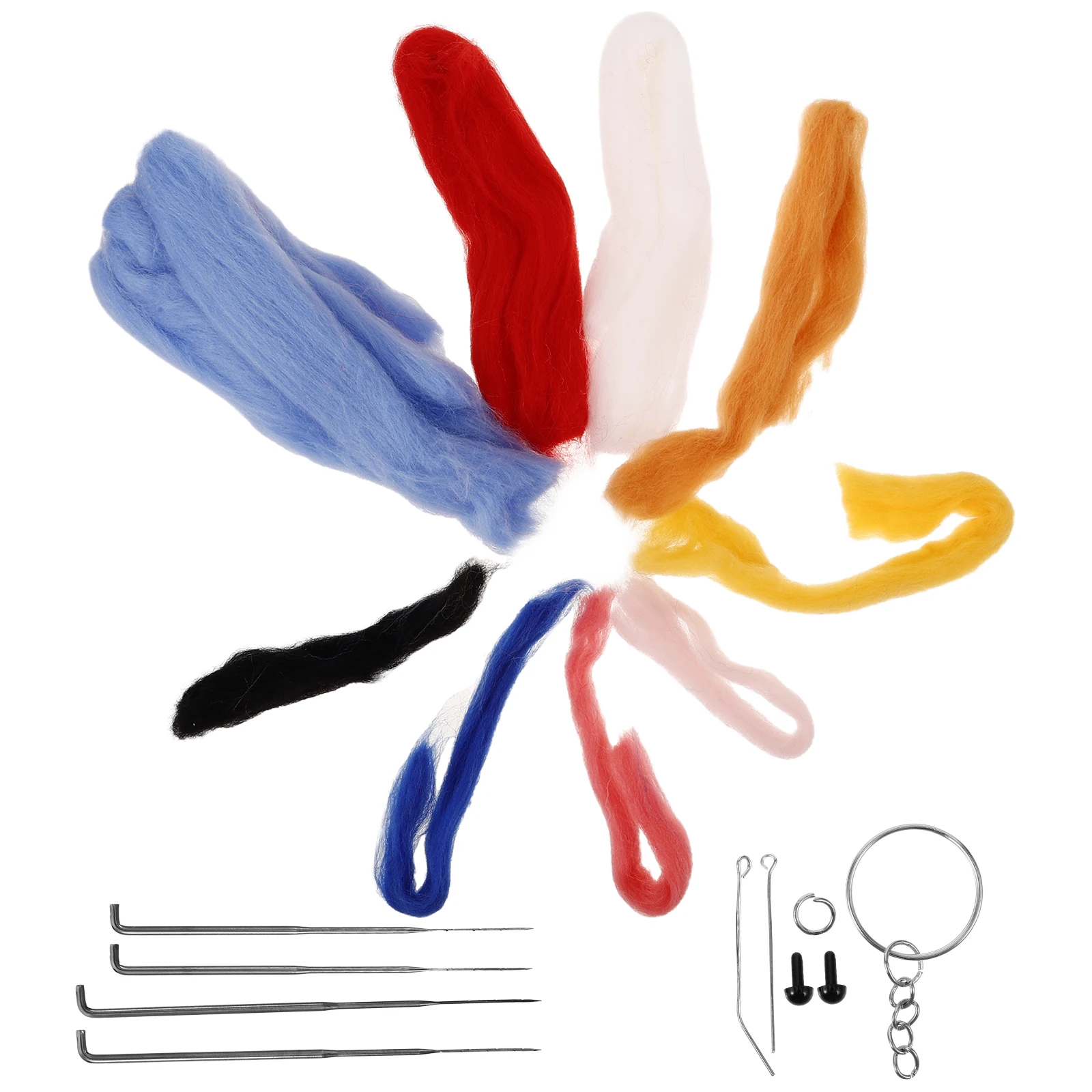 

Wool Felt Kits Lion Awakening DIY Needle Supplies Household Craft Tools Materials Base Style H crafted Felting Kits Needle