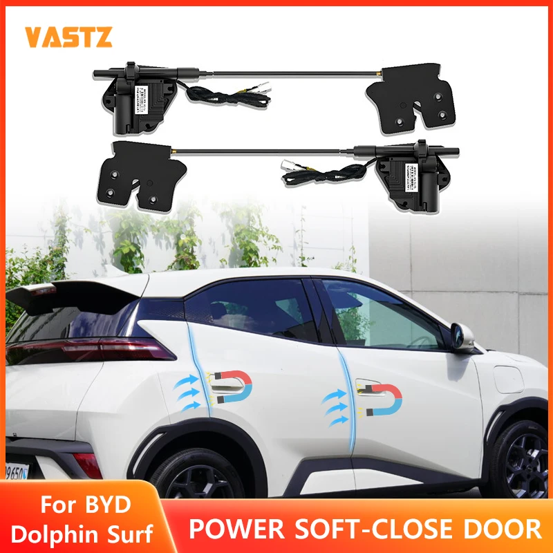 

VASTZ Soft Close Door Kit For BYD Dolphin Surf Silent Gentle Anti‑Slamming Power Closing Latch System Auto Pull Door Easy Close