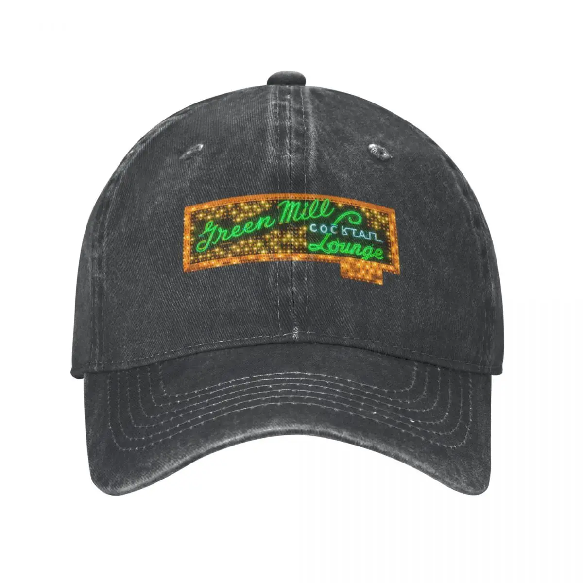 Green Mill illuminato cappello da cowboy berretto da golf berretto personalizzato cappelli da camionista per uomo donna