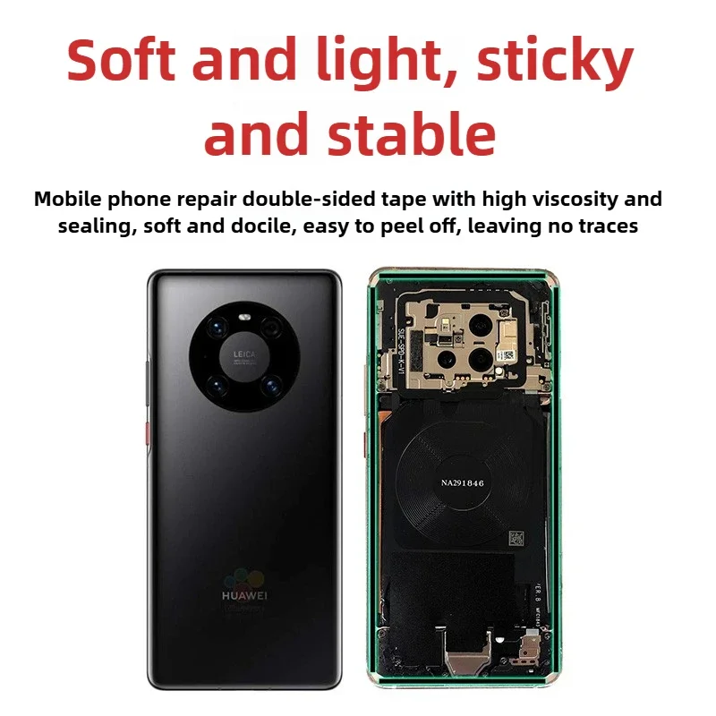 MECHANIC T3 3 mm doppelseitiges Klebeband für Handy, Tablet, LCD-Bildschirm, Rückseite, hohe Temperaturbeständigkeit, Dichtungsband