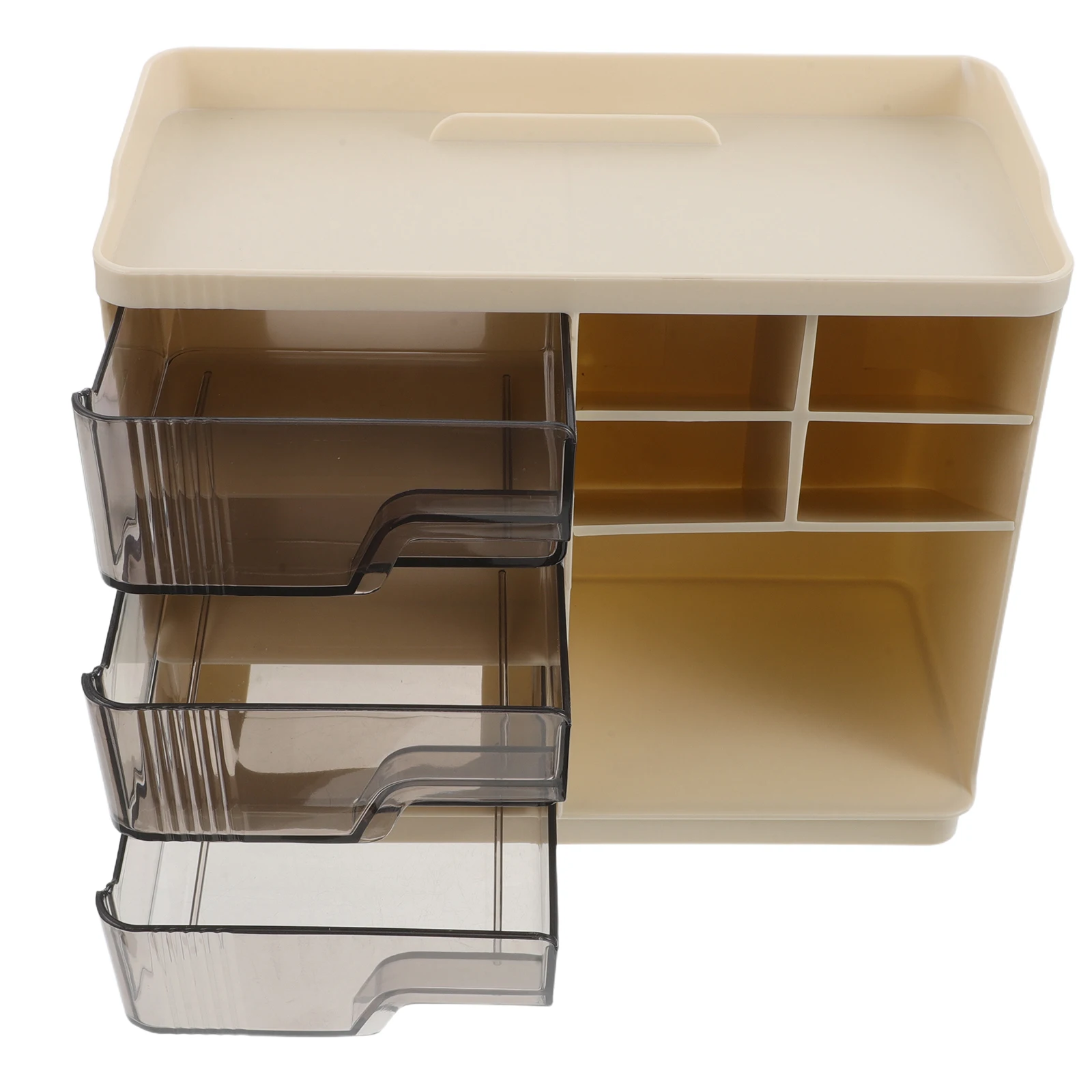 

4 Tier Makeup Storage Organizer Large Capacity Drawer Box For Skincare Lipstick Perfume Desk Vanity Bathroom Office