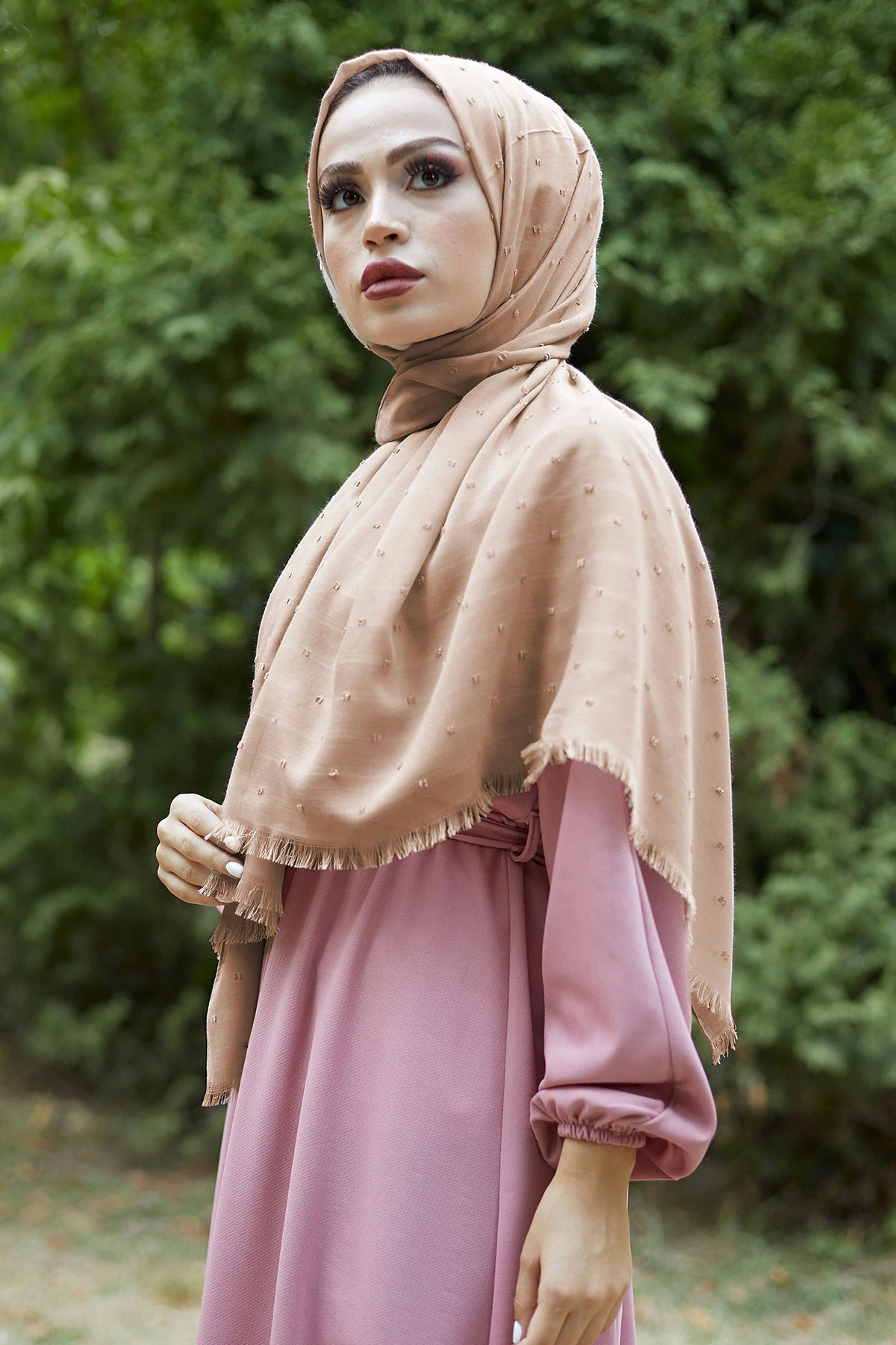 Pıtpıt Shawl-Camel Winter Autumn 2021 Muslim Women Hijab headscarf Islamic Turkey