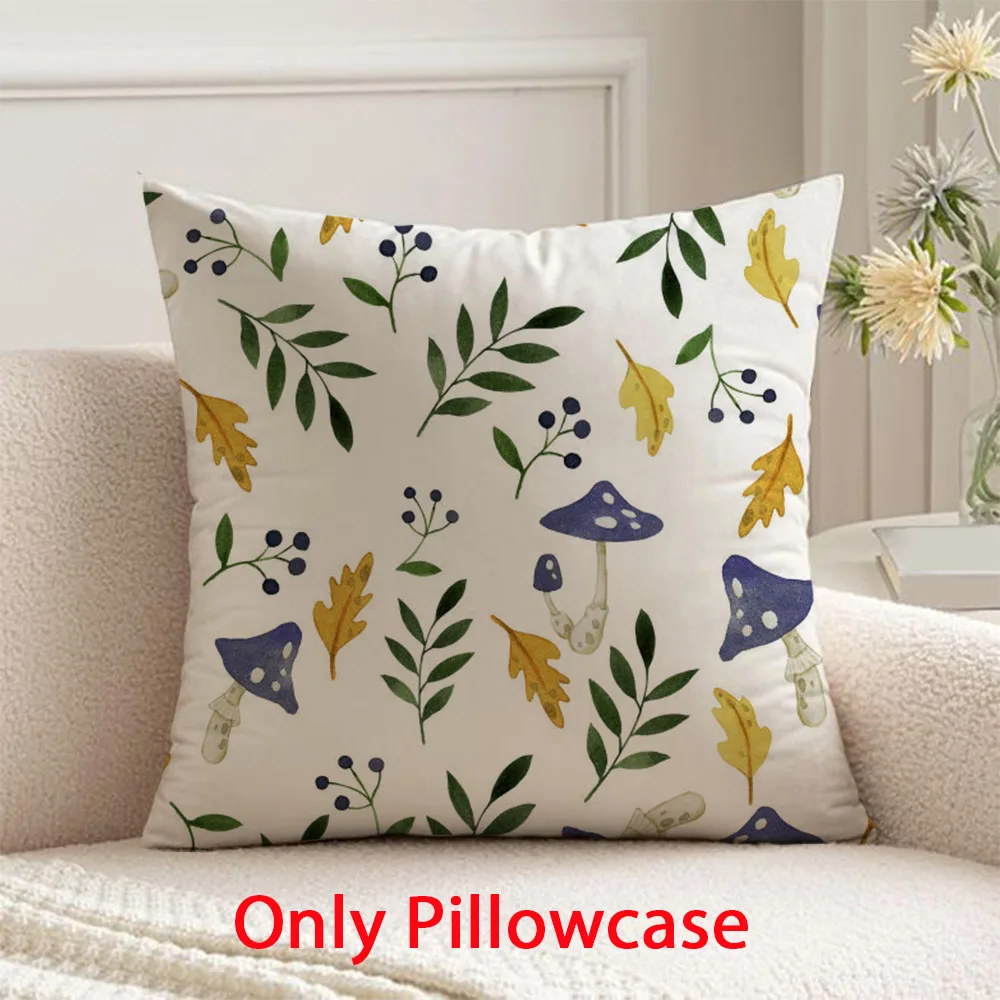 

autumn Pillow cover fall Harvest Festival decorative 45x45 cushions cover for pillow case Thanksgiving Day decorative cushion