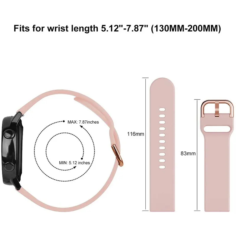 22mm Official Silicone Strap For Huami Amazfit Balance 2 Band Smartwatch Bracelet For Amazfit BALANCE