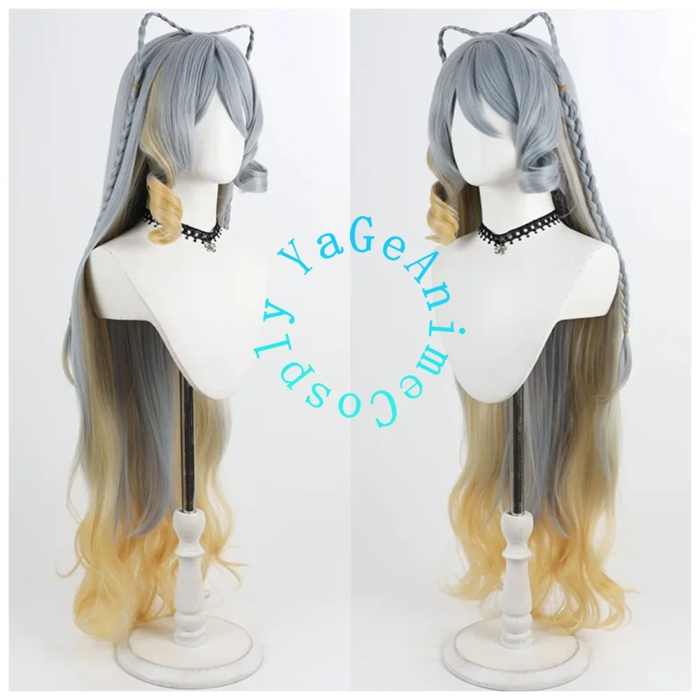 Kaede Higuchi Cosplay Wig Realistic Scalp Styled Hair for Christmas Festival Live Stage and Photography