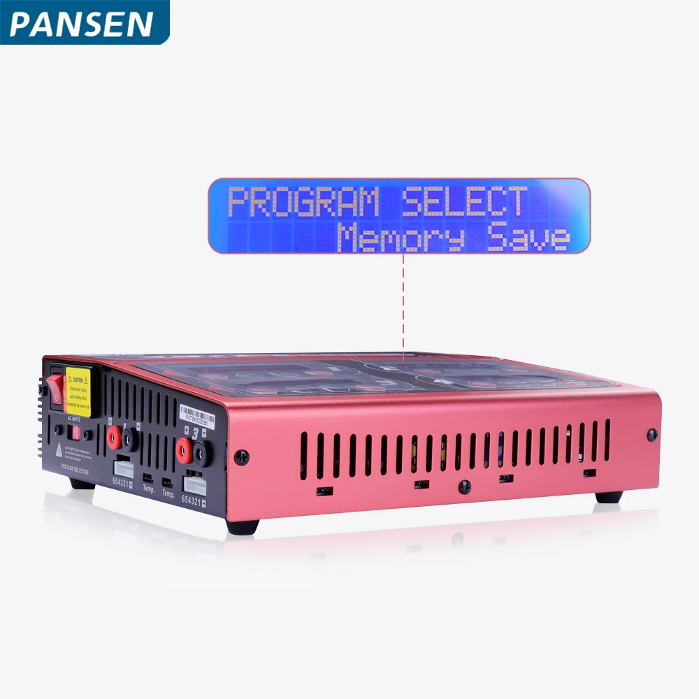 EV-Peak 100W x 4 CQ3 RC Balance Lipo cargador de batería Nimh Nicd cargador de batería de litio descargador con pantalla LCD Digital