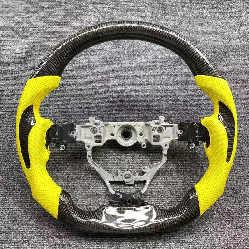For Honda Civic Fit Accord Vezel XRV Avancier GK5 Crosstour Full Series Modified Carbon Fiber Steering Wheel With Horn Shell