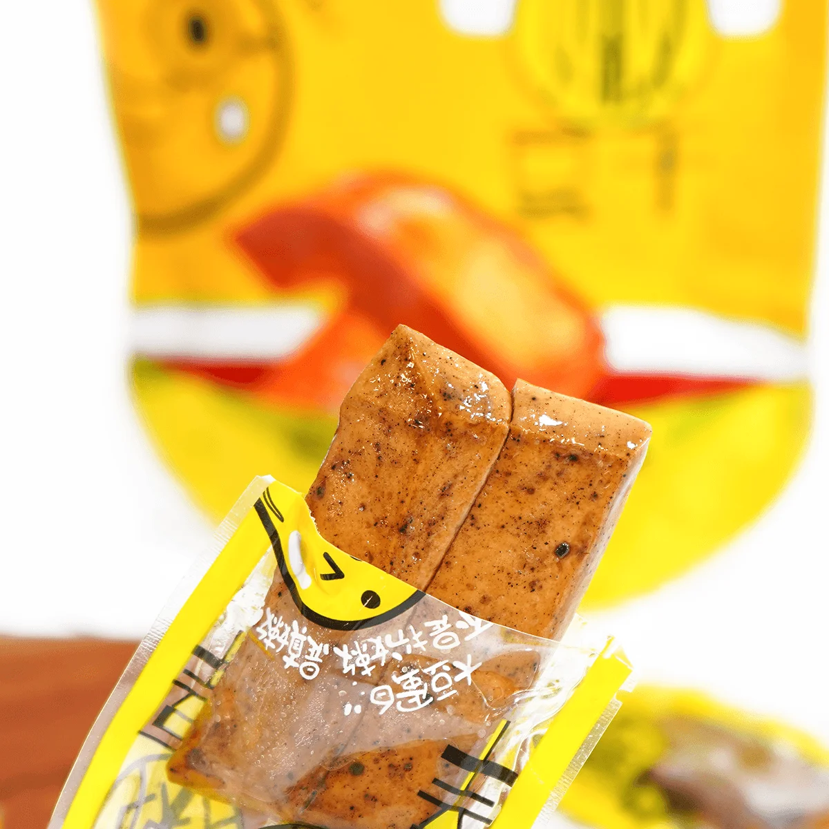 [8 Packs] Jinduigu Handmade Five Spice Tofu Snack - 6.34oz Each, Delicious Vegan Snack