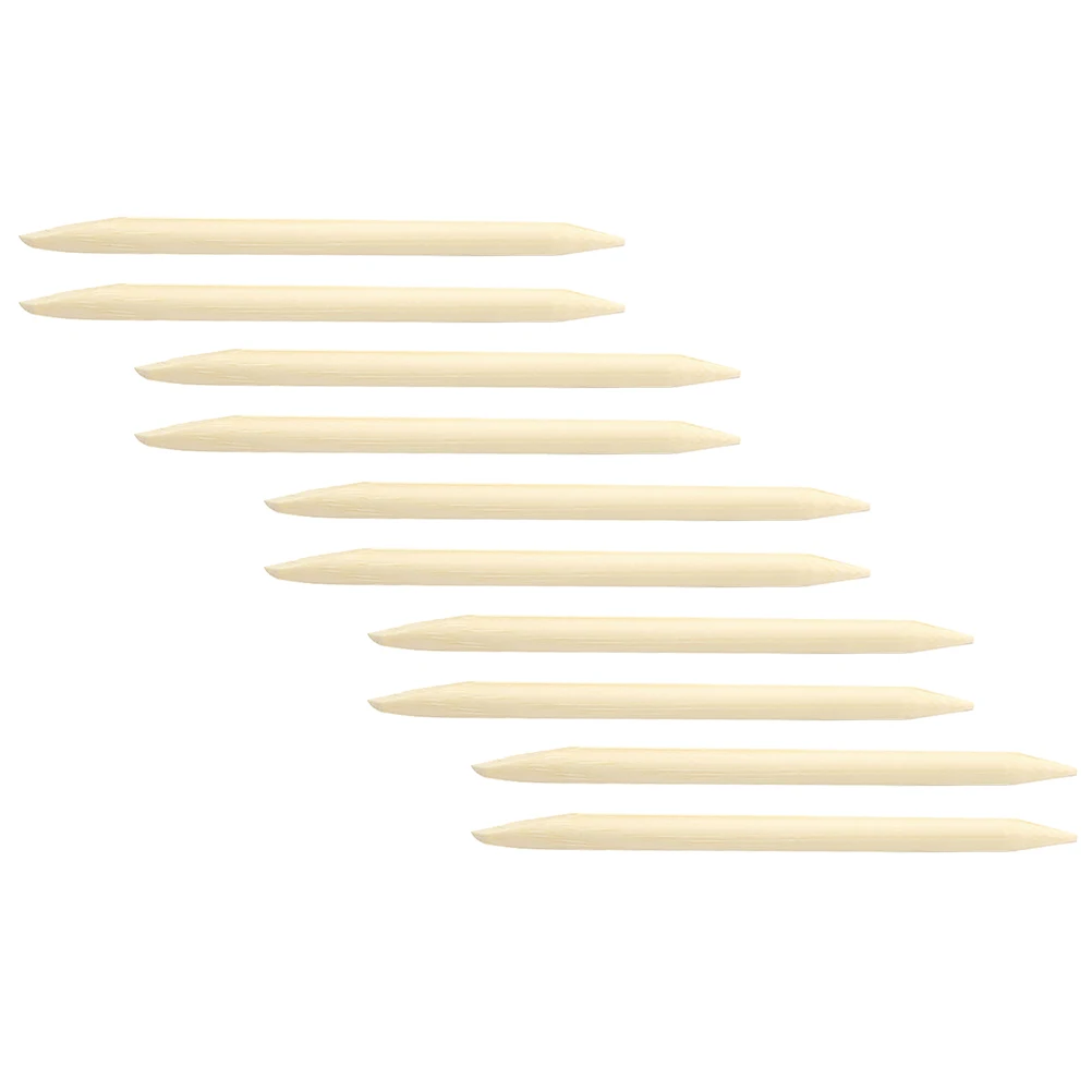 30 Pcs Bamboo Pen Scraping Stick Scratching Drawing Stylus Kid Painting Sticks for Children Wooden Craft