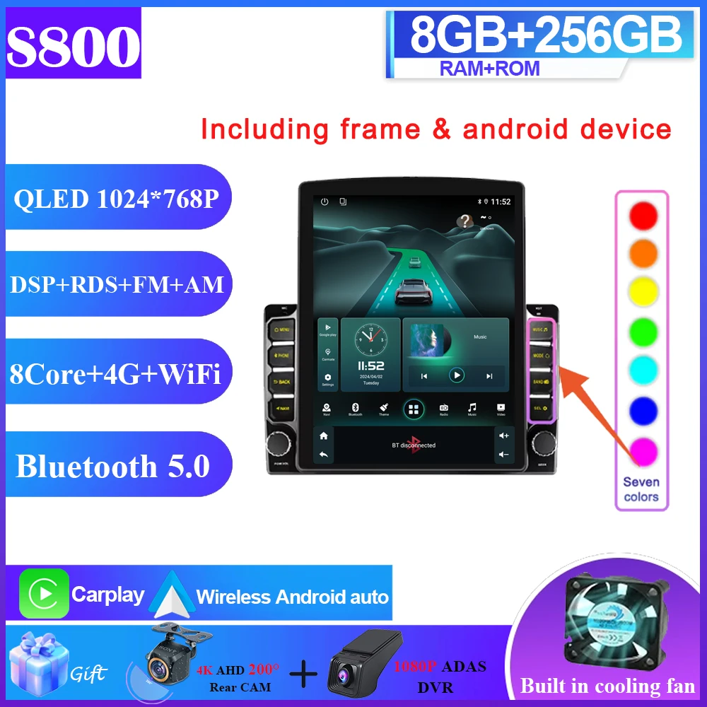 Android 14 Auto Radio Voor Renault Traffic 3 2014-2021 Voor Opel Vivaro B 2014-2018 Multimedia Video Player navigatie Gps Dsp