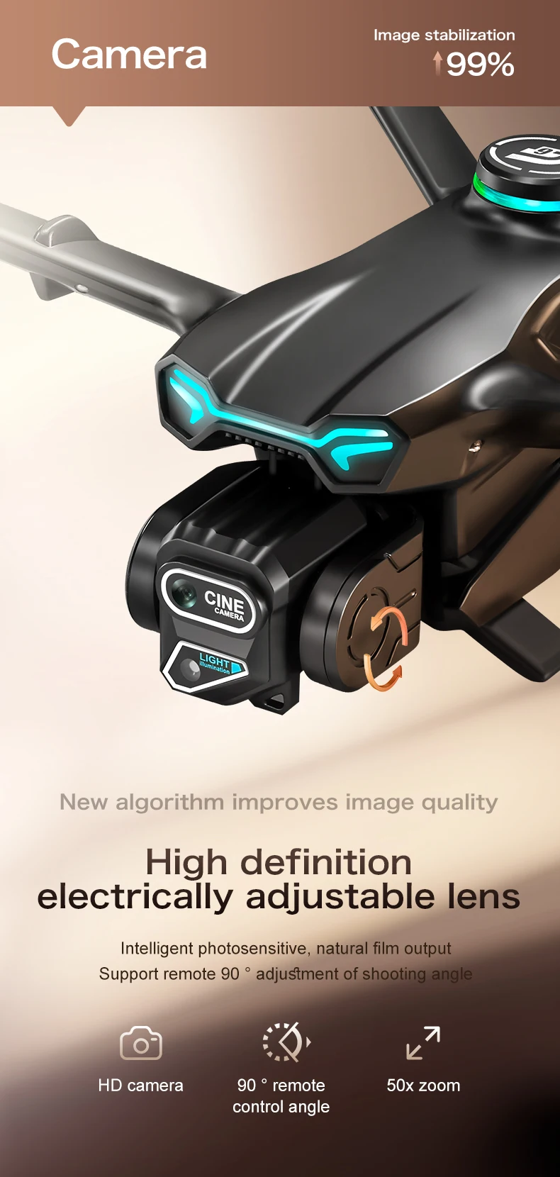 

GT6 GPS Пульт дистанционного управления RC Drone Запасные части GT6 GPS Дрон 7,4 В 1300 мАч Батарея/пропеллер GT6 GPS Бесщеточный аккумулятор для дрона Игрушка