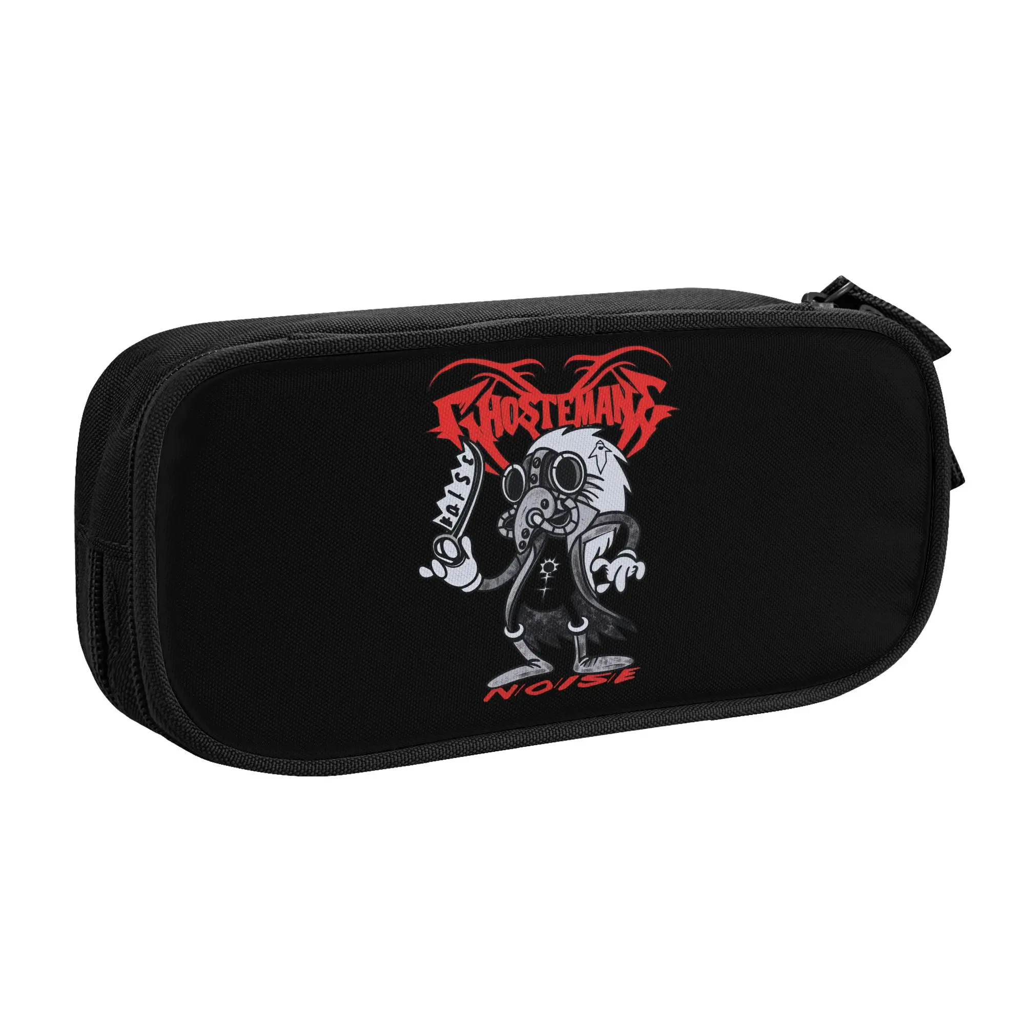 Ghostemane Rapper Heavy Metal Hip Hop Music  School Pencil Cases Girls Boys Large Capacity  Pencil Bag Pouch Students Stationery