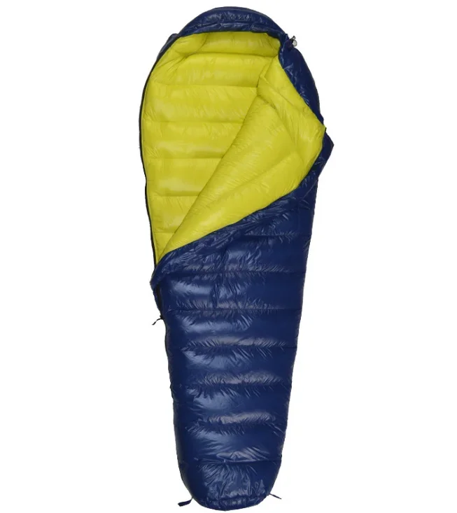 Outdoor Camping Goose down ultra lightweight portable compact mummy sleeping bag