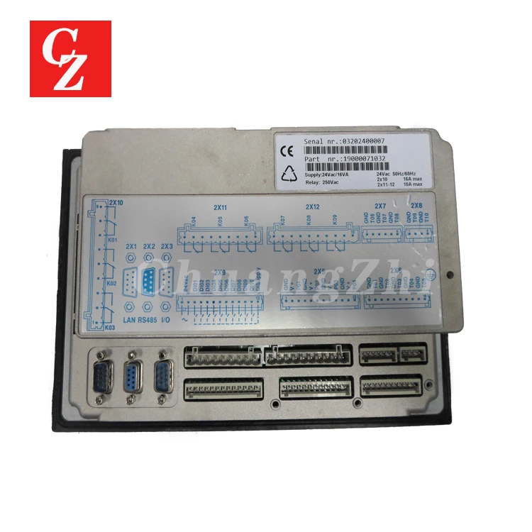 For Atlas Copco Compressor Air Controller Panel 1900071032 1900-0710-32 Elektronikon New Part Plug and Play Included Program