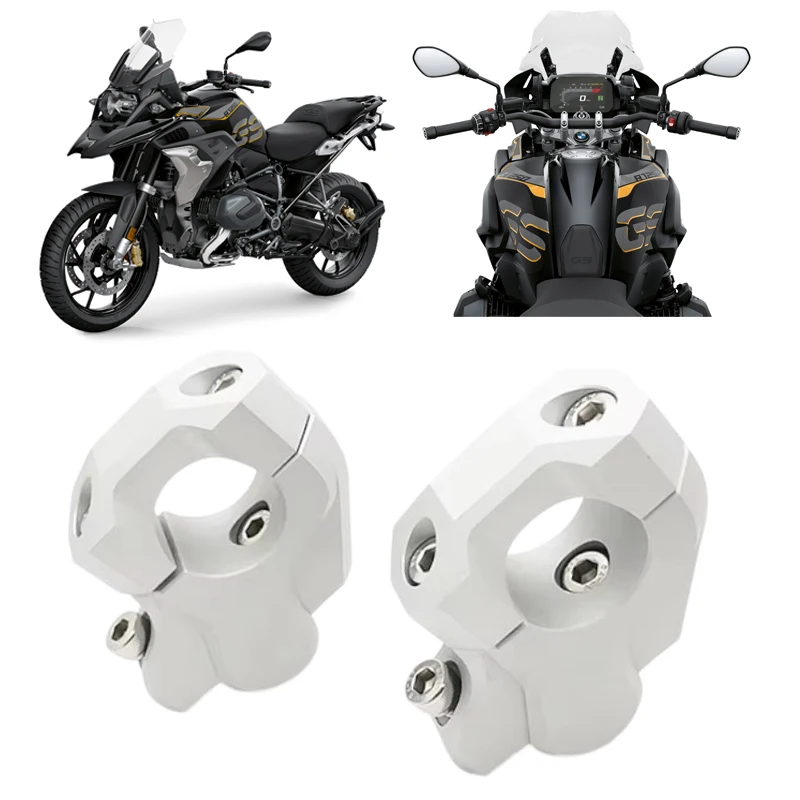 32 مللي متر CNC المقود الناهض لسيارات BMW R1200GS LC R1250GS R1200 R 1200 GS Adventure R1250GSA 2013-2023 المقود الخلفي نقل جبل