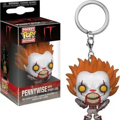 2024 New FUNKO Keychain Toys Pennywise Scream PVC Action Figure Collectible Model Toys for Chlidren Christmas Birthday Gift - view 3