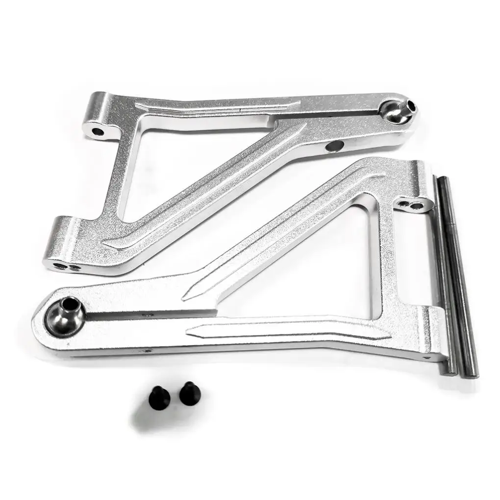 RCGOFOLLOW-Brazo de suspensión superior inferior delantero y trasero de aleación de aluminio, soporte de cubo de dirección para 1/7 Traxxas UDR Upgarde Part