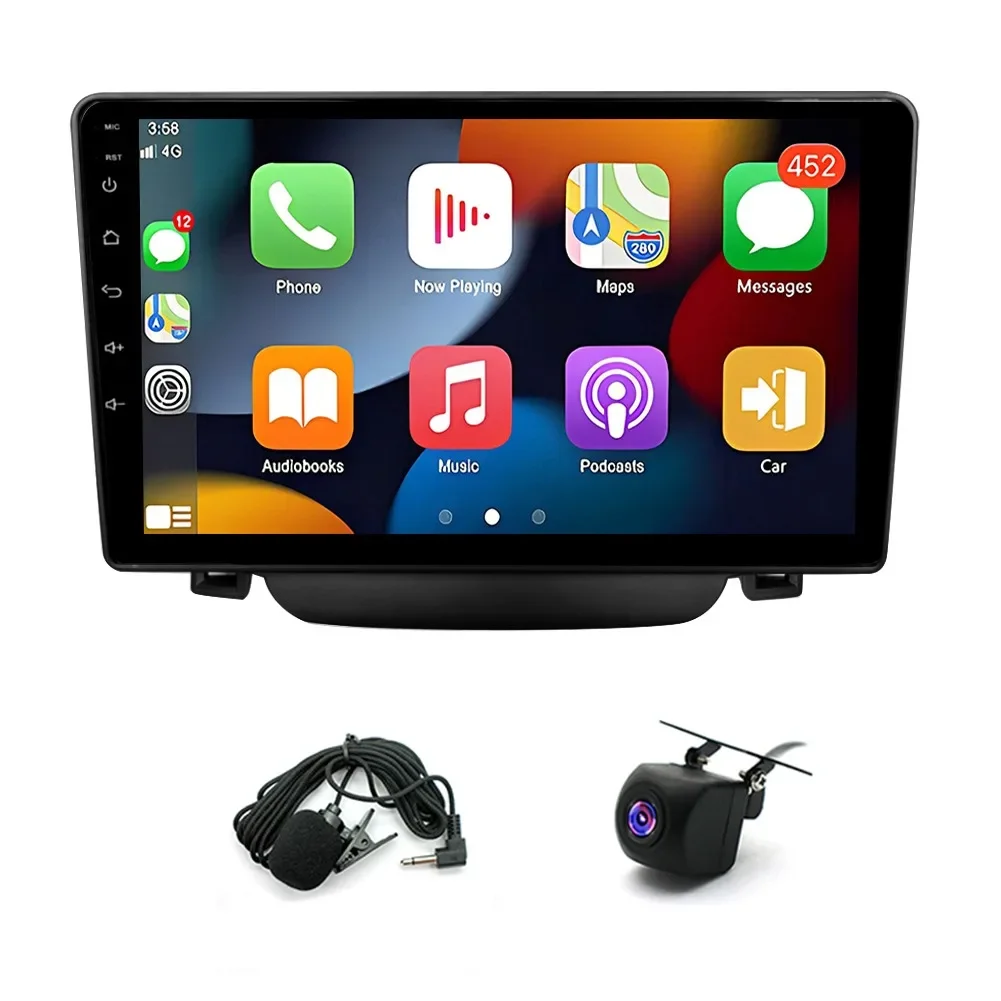 9 بوصة - تتميز بوظيفة CarPlay وAndroid Auto 2+64 جيجابايت للملاحة الداخلية لسيارة Hyundai i30 GD Android 15 لعام 2012-2017 #2