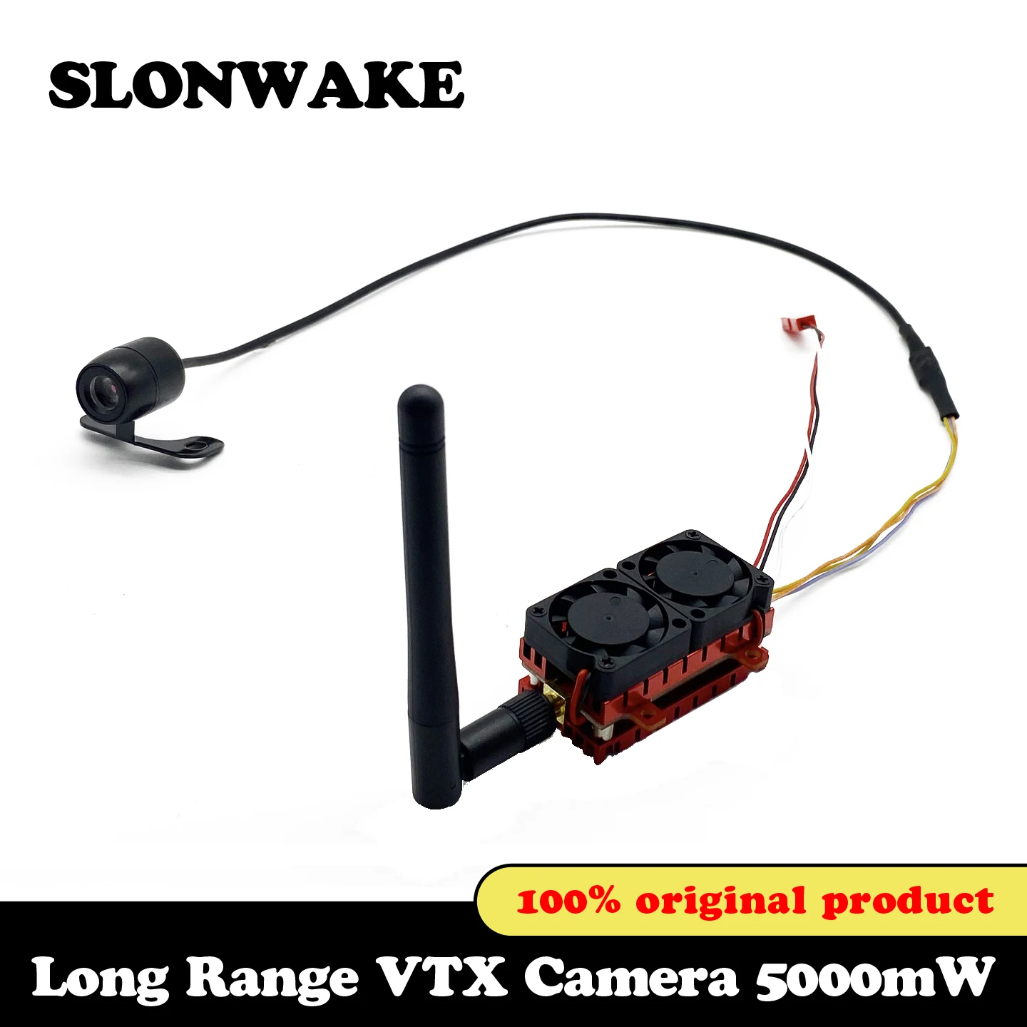 Over 30km FPV Suit 5.8G 48CH 5000mW FPV VTX Transmitter and AIO 170° waterproof Car-mounted fpv camera for Long Range FPV Drone