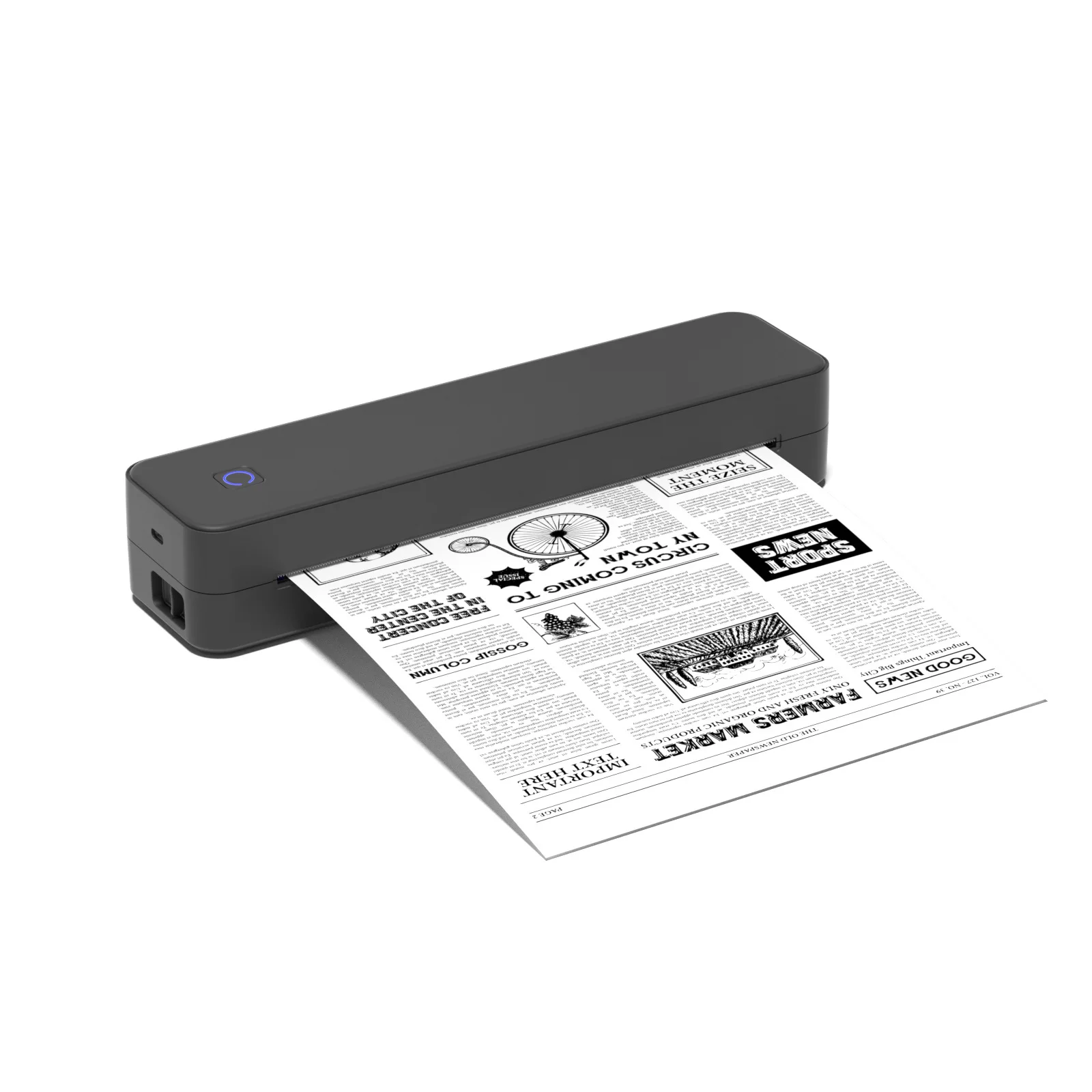 A4 Portable Thermal Printer MT80 Wireless Inkless Printer Bluetooth Office Document Label Tattoo Paper Printing Device