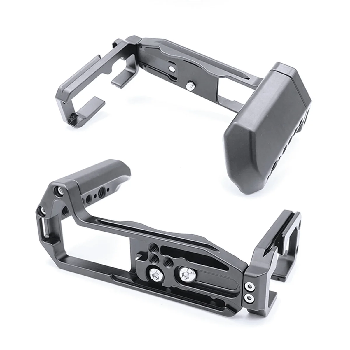 ! ขาย TOP สําหรับ XT5 ขยายปรับแนวตั้ง QUICK RELEASE L ผู้ถือ Hand Grip ขาตั้งกล้องสีดํา