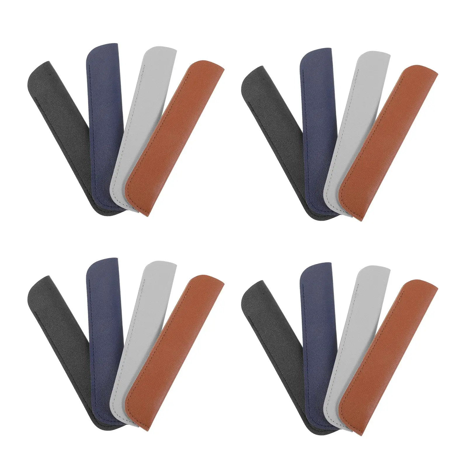 

12 Pcs Pen Cover Pouch Sleeve Small Case Protector Bag Protective Sleeves Pencil