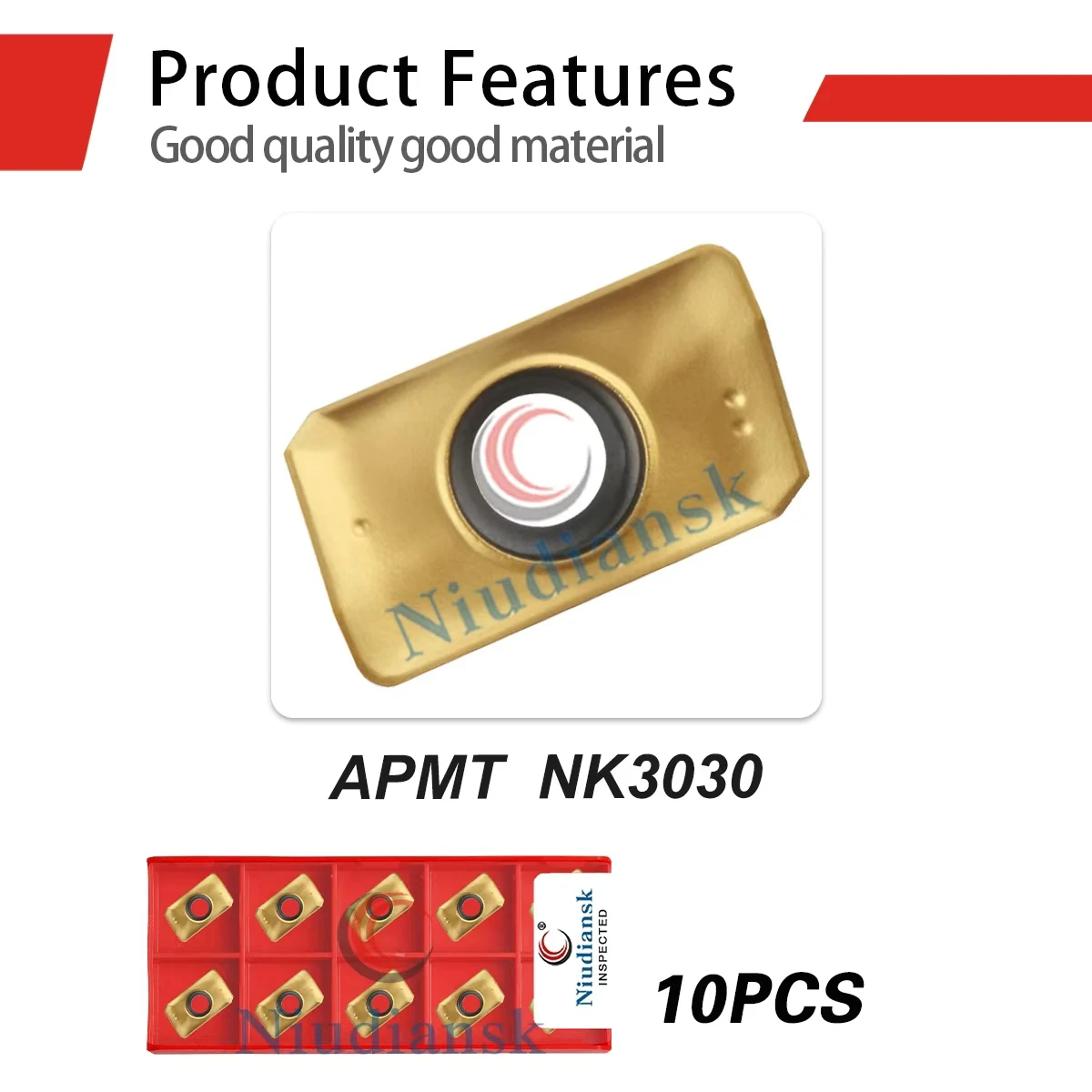 APMT1135PDER-XM APMT1605PEER-XM NK3030 Numerical Control Lathe Square Shoulder Milling Cutter Fast Forward To The Milling Cutter