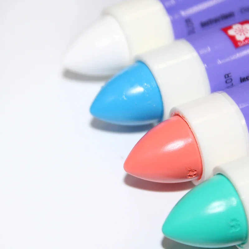 8Pcs Japan Sakura Solid Marker Industrial Pen XSC Dry Can Write on Steel Plate Water Oil Surface Multi-function Pen Permanent