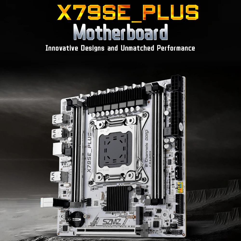 لوحة أم X79SE مزودة بمقبس Intel ، LGA ، معالجات CPU ، سطح مكتب ، 4 x DDR3 ، حتى ، GB ، 1 x PCIE ، فتحة x16