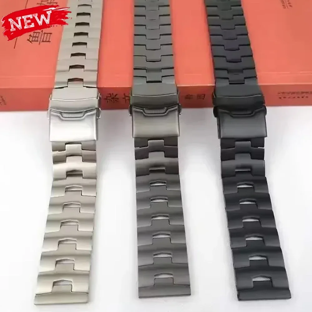 Pop 22mm Titanium Strap For Huawei Watch GT4/GT5/GT5 Pro 46mm Band Stainless Steel Wristband For Huawei Watch 3 4 Pro/GT3 GT2e B